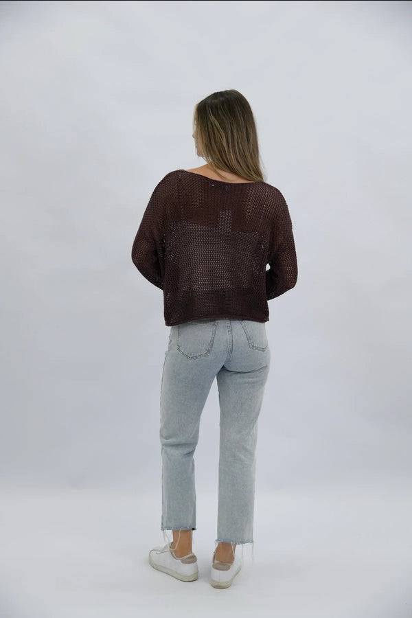 Worthier Palm Knit Chocolate