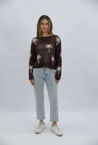 Worthier Palm Knit Chocolate