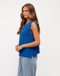 Knit Tank Blue Label of Love