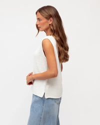 Knit Tank White Label of Love