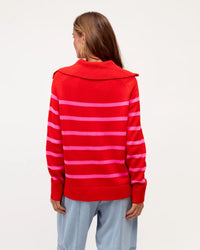 Cotton Stripe Sweater Label of Love