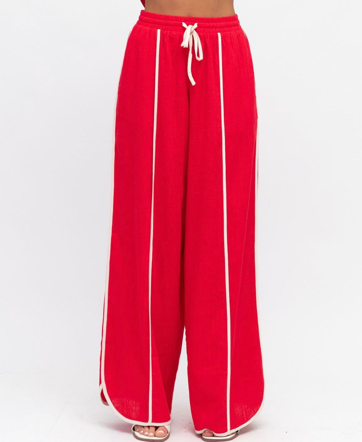 Label of Love Racer Pants Red