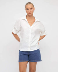 Label of Love RELAXED FIT SHIRT WHITE