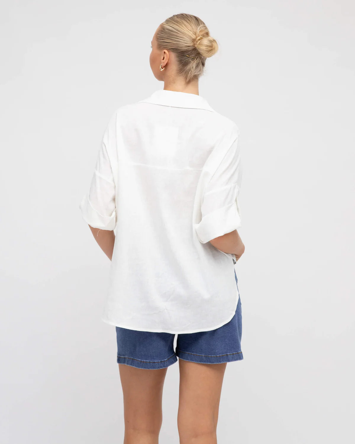 Label of Love RELAXED FIT SHIRT WHITE