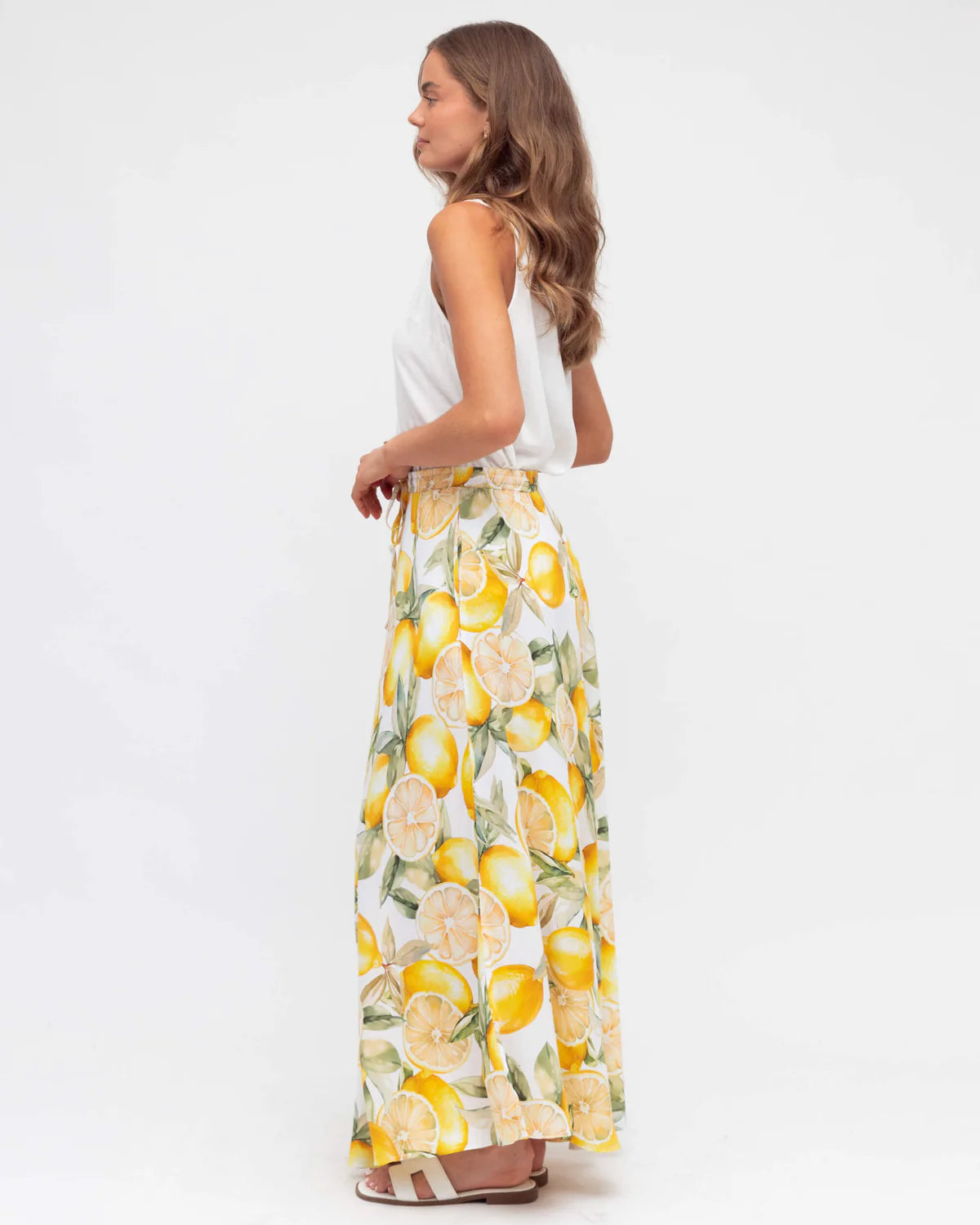 Label of love Lemon Maxi Skirt