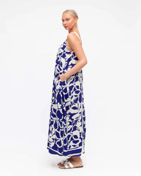 Label of Love WIDTH STRAP MAXI DRESS BLUE