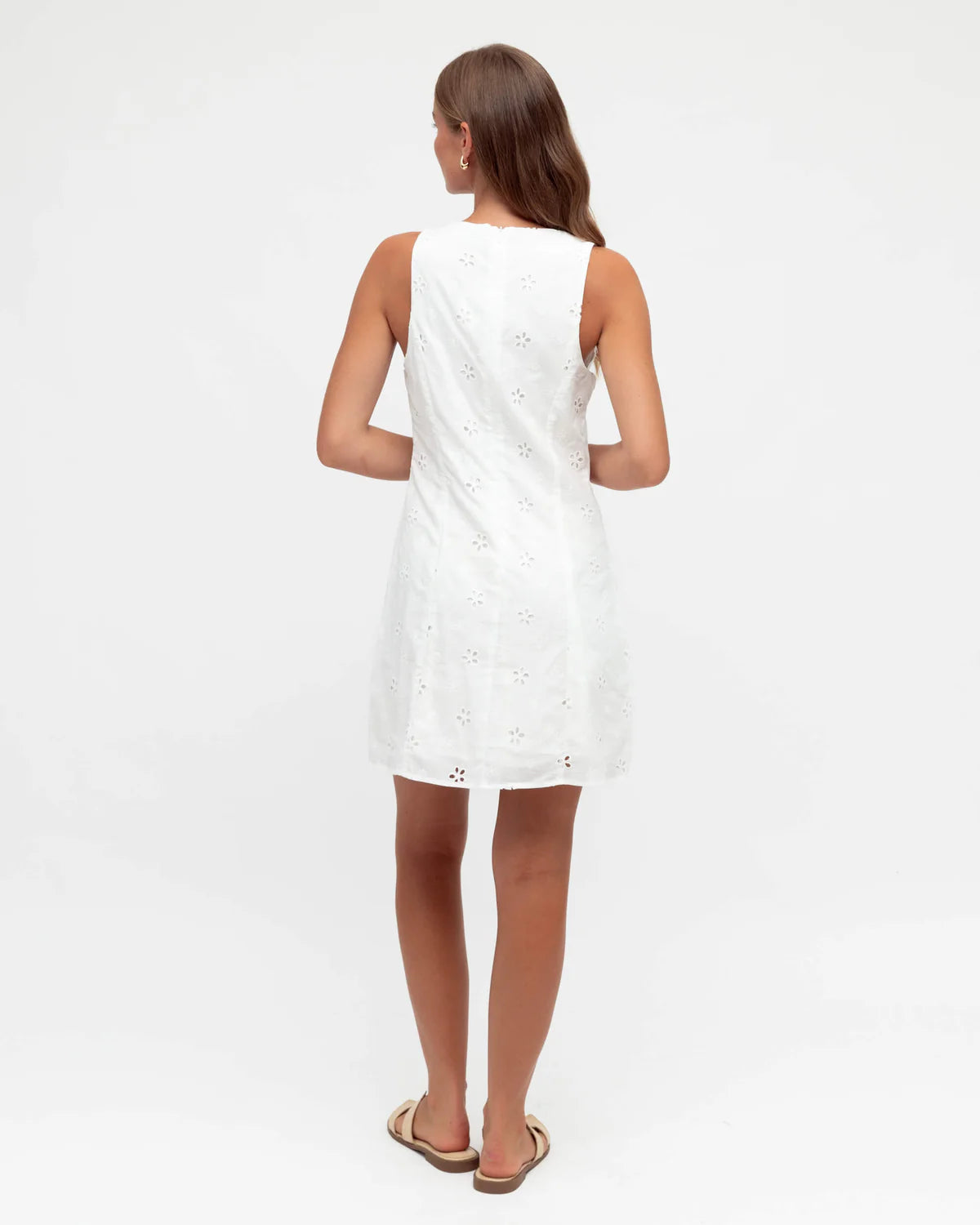 Paper Heart BRODERIE MINI DRESS