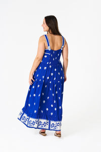 Boho Australia Blue Ric Rac Dress